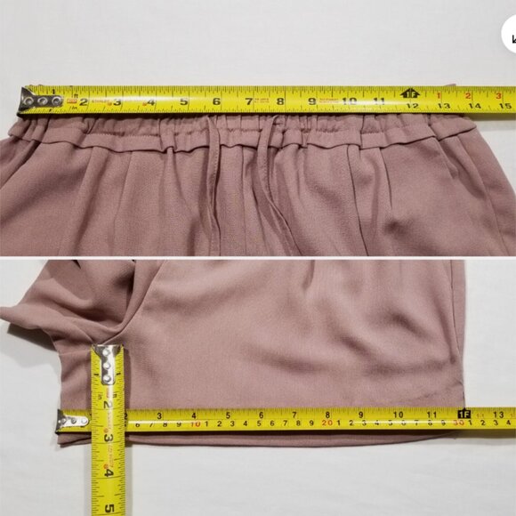 LULUS Jest Mauve Drawstring Shorts 6360E1M - Picture 5 of 7